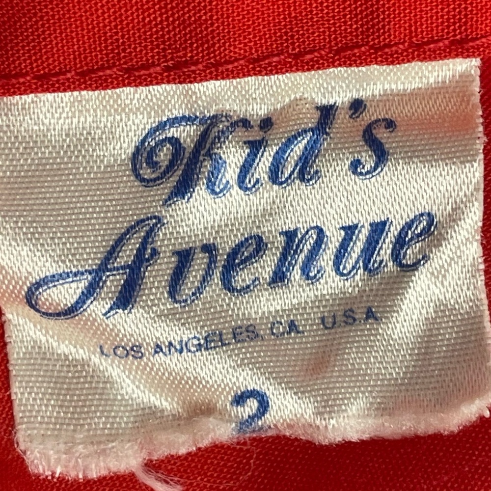 Kids Avenue Full Circle Pageant Party Dress Tiered Ruffle Lace VTG USA Size 2 - Picture 14 of 16
